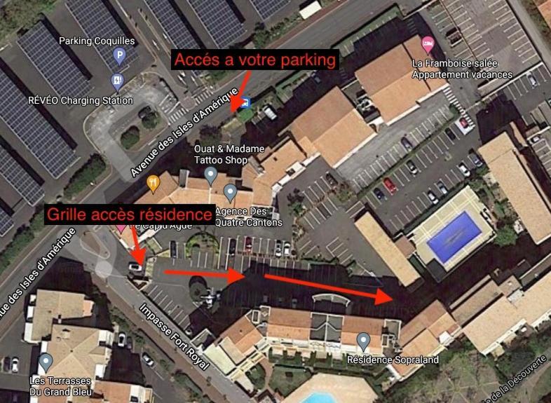 Le Sopraland 419, T2 Climatise, Piscine, Parking Lejlighed Agde Eksteriør billede